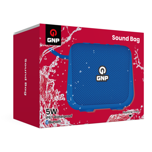 GNP SOUND BAG BLUETOOTH HOPARLOR MAVİ