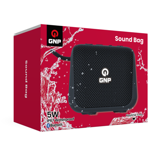 GNP SOUND BAG BLUETOOTH HOPARLOR SIYAH