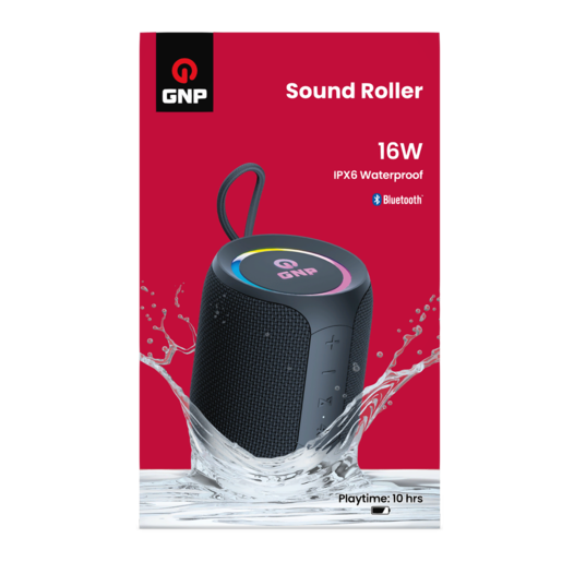 GNP SOUND ROLLER BLUETOOTH HOPARLOR SIYAH