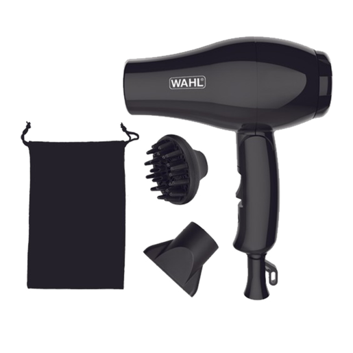 WAHL 1000W SEYAHAT TIPI SAC KURUTMA MAKINESI SIYAH